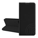 Gigapack Apple iPhone 16 Pro tok álló, bőr hatású ( szilikon belső, oldalra nyíló, asztali tartó, kártyazseb) fekete