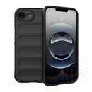 Gigapack Apple iPhone 16e szilikon telefonvédő (ütésállóság, kameravédő, 3d) fekete