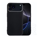 Gigapack Apple iPhone 17 Pro Max szilikon telefonvédő (matt) fekete