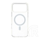 Gigapack Apple iPhone 17 Pro Max szilikon telefonvédő (ütésállóság, légpárnás sarok, magsafe) átlátszó