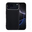 Gigapack Apple iPhone 17 Pro szilikon telefonvédő (matt) fekete