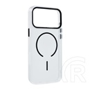 Gigapack Apple iPhone 17 Pro szilikon telefonvédő (műanyag hátlap, kameravédő, magsafe, légpárnás sarok) fekete