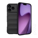 Gigapack Apple iPhone 17 Pro szilikon telefonvédő (ütésállóság, kameravédő, 3d) fekete