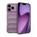Gigapack Apple iPhone 17 Pro szilikon telefonvédő (ütésállóság, kameravédő, 3d) lila