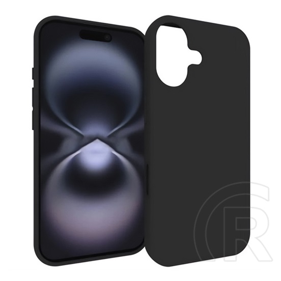 Gigapack Apple iPhone 17 szilikon telefonvédő (ultravékony) fekete