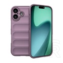 Gigapack Apple iPhone 17 szilikon telefonvédő (ütésállóság, kameravédő, 3d) lila