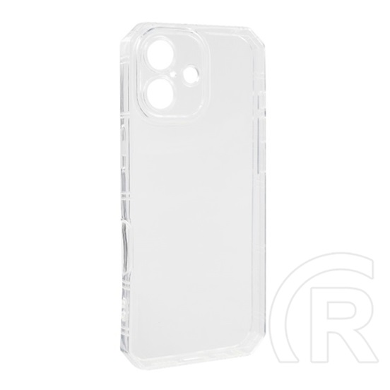 Gigapack Apple iPhone 17 szilikon telefonvédő (ütésállóság, légpárnás keret) átlátszó