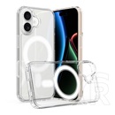 Gigapack Apple iPhone 17 szilikon telefonvédő (ütésállóság, légpárnás sarok, magsafe) átlátszó