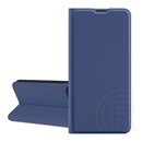 Gigapack Apple iPhone 17 tok álló, bőr hatású (flip, szilikon belső, oldalra nyíló, asztali tartó, kártyazseb) sötétkék