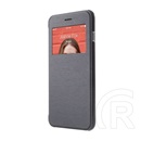 Gigapack Apple iPhone 6S Plus 5.5 tok álló (Flip, átlátszó hátlap, oldalra nyíló, S-View Cover) sötétkék