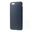 Gigapack Apple iPhone 6S+ Szilikon telefonvédő (karbon minta, sötétkék)