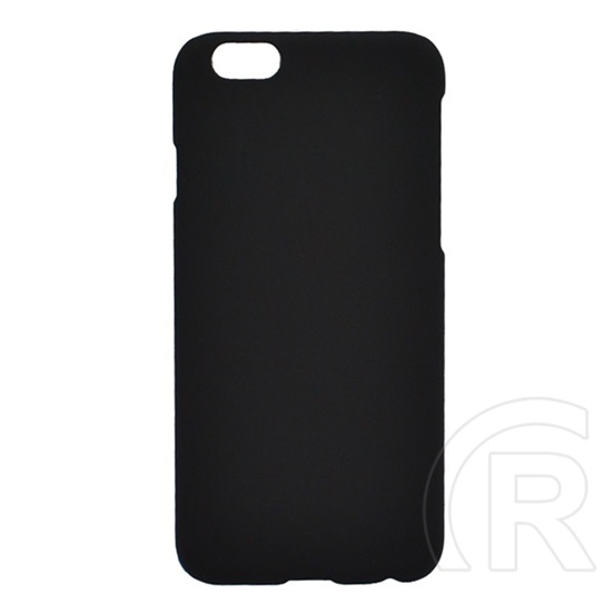 Gigapack Apple iPhone 6S műanyag telefonvédő (gumírozott, fekete)