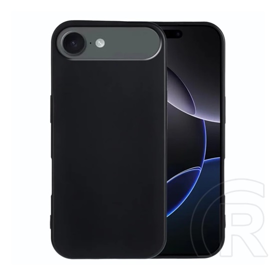 Gigapack Apple iPhone Air szilikon telefonvédő (matt) fekete