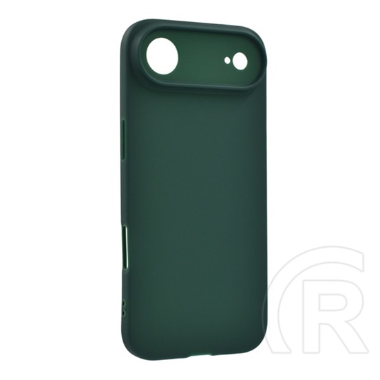 Gigapack Apple iPhone Air szilikon telefonvédő (matt) sötétzöld