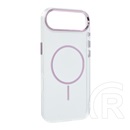 Gigapack Apple iPhone Air szilikon telefonvédő (műanyag hátlap, kameravédő, magsafe, légpárnás sarok) rózsaszín