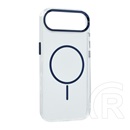 Gigapack Apple iPhone Air szilikon telefonvédő (műanyag hátlap, kameravédő, magsafe, légpárnás sarok) sötétkék