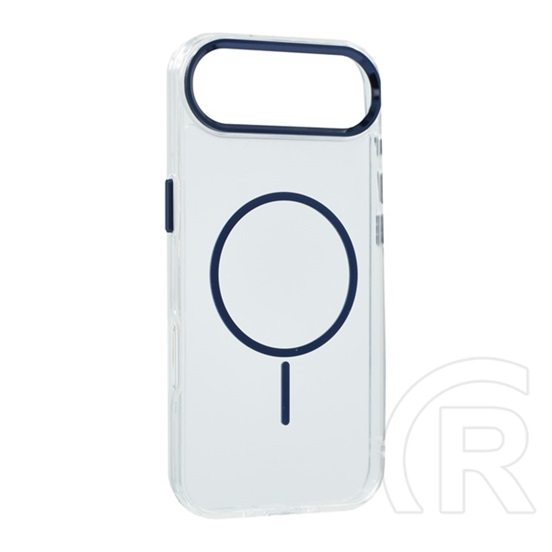 Gigapack Apple iPhone Air szilikon telefonvédő (műanyag hátlap, kameravédő, magsafe, légpárnás sarok) sötétkék