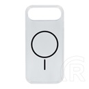 Gigapack Apple iPhone Air szilikon telefonvédő (ultravékony, műanyag hátlap, magsafe, légpárnás sarok) fekete