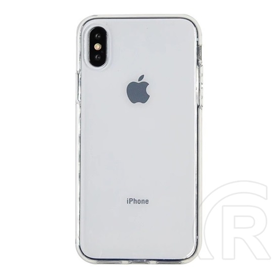 Gigapack Apple iPhone XR Szilikon telefonvédő (közepesen ütésálló, légpárnás keret, átlátszó)