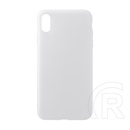 Gigapack Apple iPhone XS Max szilikon telefonvédő (matt, átlátszó)
