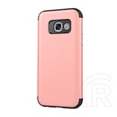 Gigapack Defender Samsung Galaxy A3 (2017) műanyag telefonvédő (közepesen ütésálló, karbon minta, rozéarany)