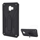 Gigapack Defender Samsung Galaxy J4 (2018) műanyag telefonvédő (közepesen ütésálló, kitámasztó, fekete)
