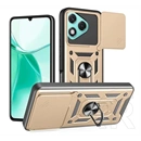 Gigapack Defender szilikon telefonvédő (ütésállóság, tartógyűrű, kameravédő, arany)
