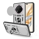 Gigapack Defender szilikon telefonvédő (ütésállóság, tartógyűrű, kameravédő, ezüst)