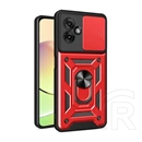 Gigapack Defender szilikon telefonvédő (ütésállóság, tartógyűrű, kameravédő, piros)