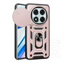 Gigapack Defender szilikon telefonvédő (ütésállóság, tartógyűrű, kameravédő, rozéarany)