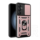Gigapack Defender szilikon telefonvédő (ütésállóság, tartógyűrű, kameravédő, rozéarany)