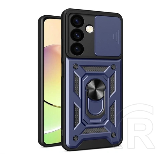 Gigapack Defender szilikon telefonvédő (ütésállóság, tartógyűrű, kameravédő, sötétkék)