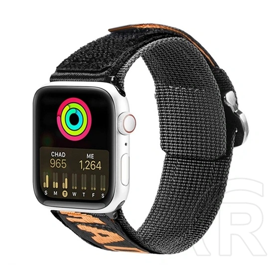 Gigapack Dux Ducis pótszíj (Apple nagy, nylon, tépőzáras, légáteresztő, állítható, narancssárga)