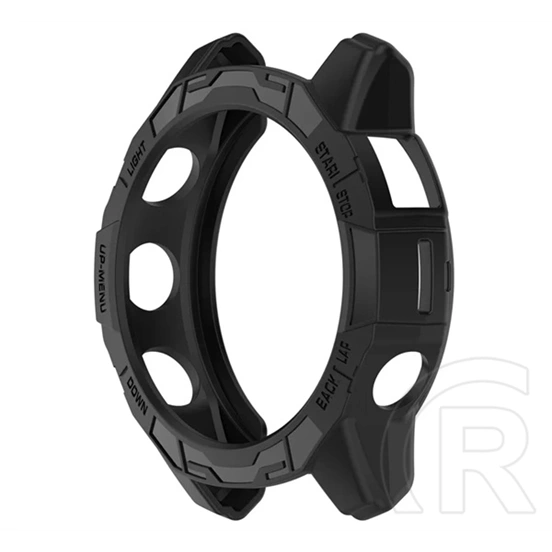 Gigapack Garmin Fenix E szilikon keret (bumper, ütésállóság) fekete