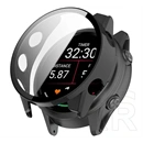 Gigapack Garmin Forerunner 570 42mm műanyag keret (bumper, ütésállóság + kijelzővédő üveg) fekete