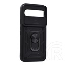 Gigapack Google Pixel 10  defender szilikon telefonvédő (ütésállóság, tartógyűrű, kameravédő) fekete