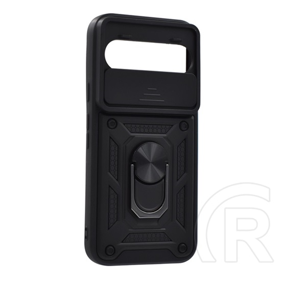 Gigapack Google Pixel 10  defender szilikon telefonvédő (ütésállóság, tartógyűrű, kameravédő) fekete