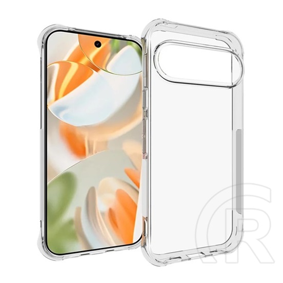 Gigapack Google Pixel 10  szilikon telefonvédő (ütésállóság, légpárnás sarok) átlátszó
