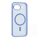Gigapack Google Pixel 10a szilikon telefonvédő (ütésállóság, matt, műanyag hátlap, kameravédő, magsafe) világoskék