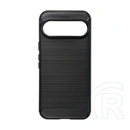 Gigapack Google Pixel 11 Pro XL szilikon telefonvédő (ütésállóság, légpárnás sarok, karbon minta) fekete