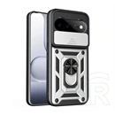 Gigapack Google Pixel 11 Pro defender szilikon telefonvédő (ütésállóság, tartógyűrű, mágneses) ezüst