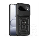 Gigapack Google Pixel 11 Pro defender szilikon telefonvédő (ütésállóság, tartógyűrű, mágneses) fekete
