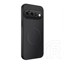Gigapack Google Pixel 11 szilikon telefonvédő (műanyag hátlap, karbon minta, mágneses) fekete