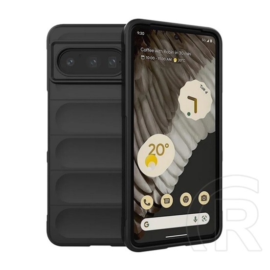 Gigapack Google Pixel 8 Pro szilikon telefonvédő (ütésállóság, kameravédő, 3d) fekete
