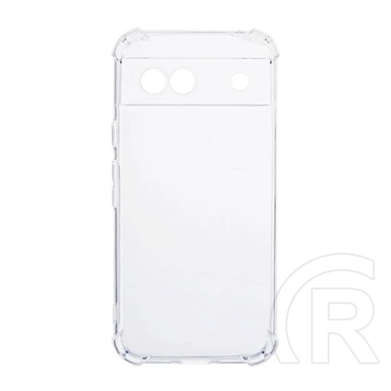 Gigapack Google Pixel 8a szilikon telefonvédő (ütésállóság, légpárnás sarok) átlátszó