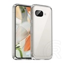 Gigapack Google Pixel 9a szilikon telefonvédő (ütésállóság, átlátszó hátlap) átlátszó
