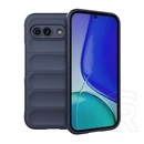 Gigapack Google Pixel 9a szilikon telefonvédő (ütésállóság, kameravédő, 3d) sötétkék