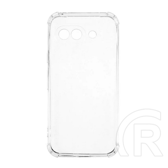 Gigapack Google Pixel 9a szilikon telefonvédő (ütésállóság, légpárnás sarok) átlátszó