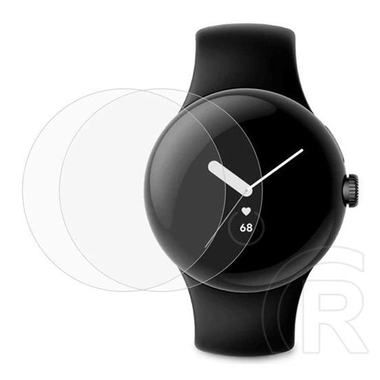 Gigapack Google Pixel Watch 4 41mm kijelzővédő fólia 2db (tpu, nem íves) átlátszó