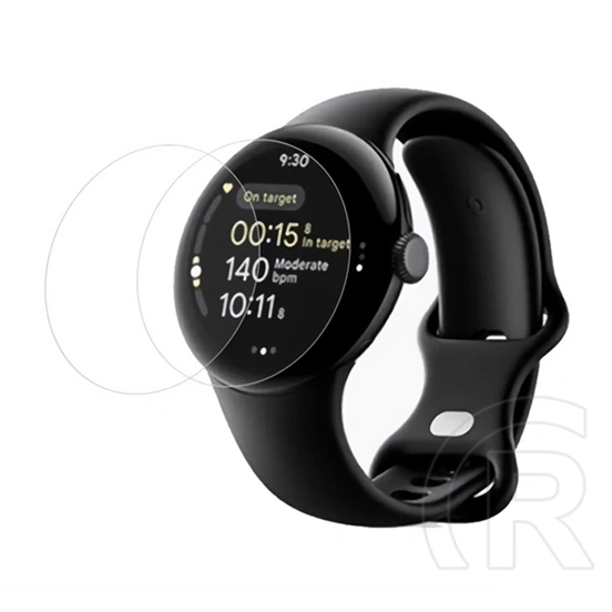 Gigapack Google Pixel Watch 4 45mm kijelzővédő fólia 2db (tpu, nem íves) átlátszó